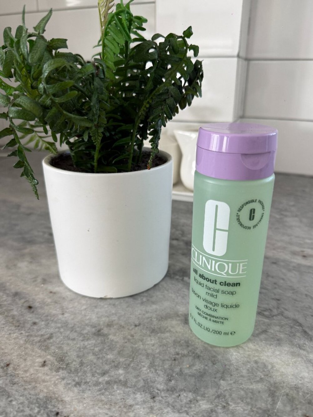 New! Clinique Jumbo All About Clean Liquid Facial Soap Mild 13.5 oz/400 ml Skin